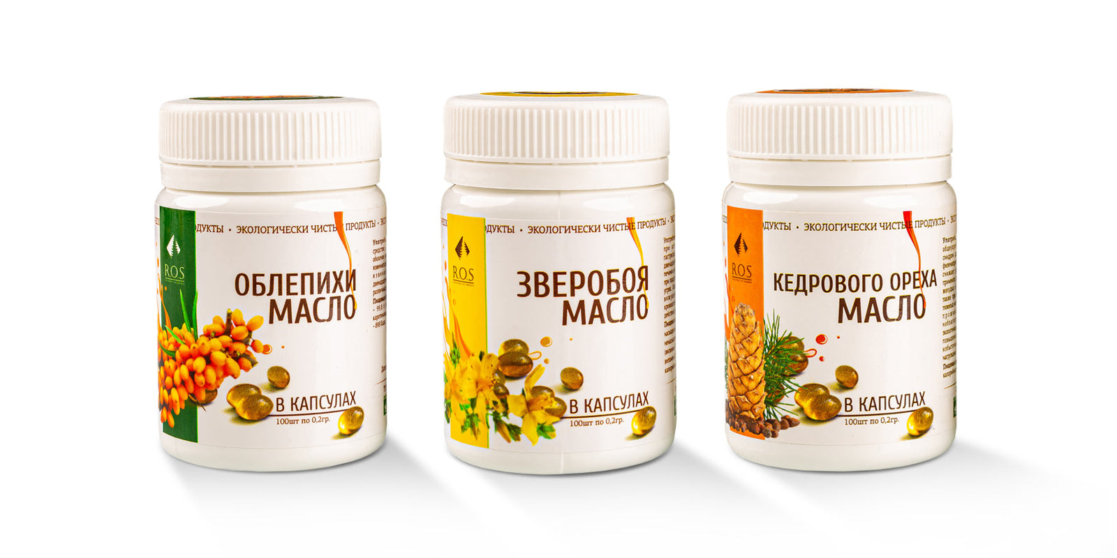 Siberian Oils in Capsules