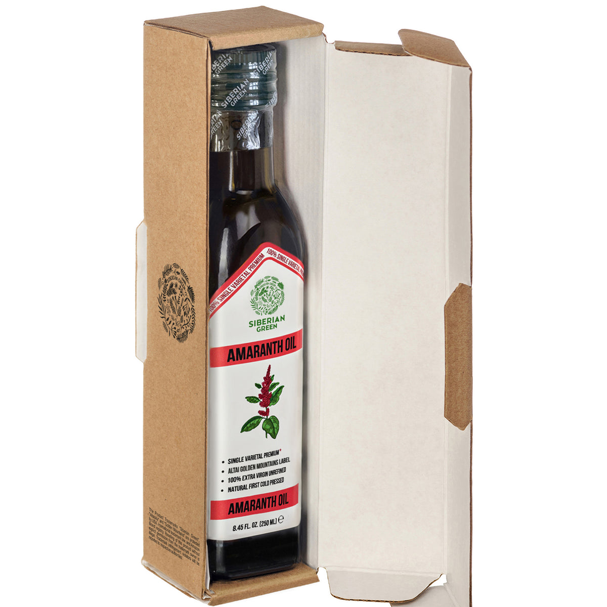 Siberian Green Amaranth Oil – 250ml Cold Pressed | Single Varietal Premium