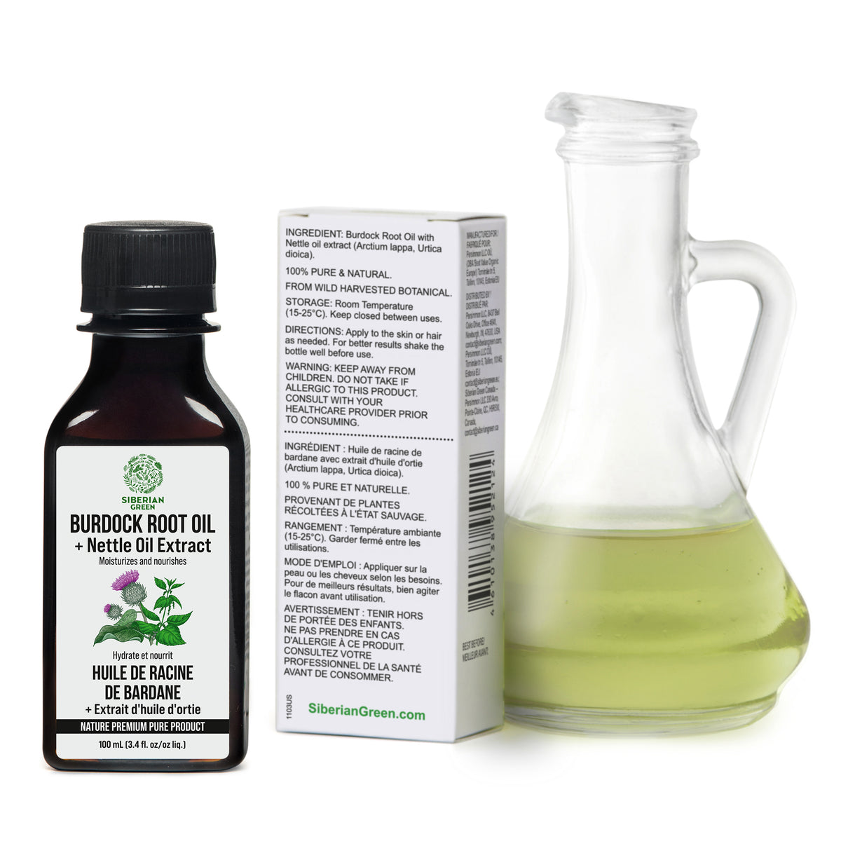 Burdock Oil with Nettle – The Hair Care Solutions available in the UK