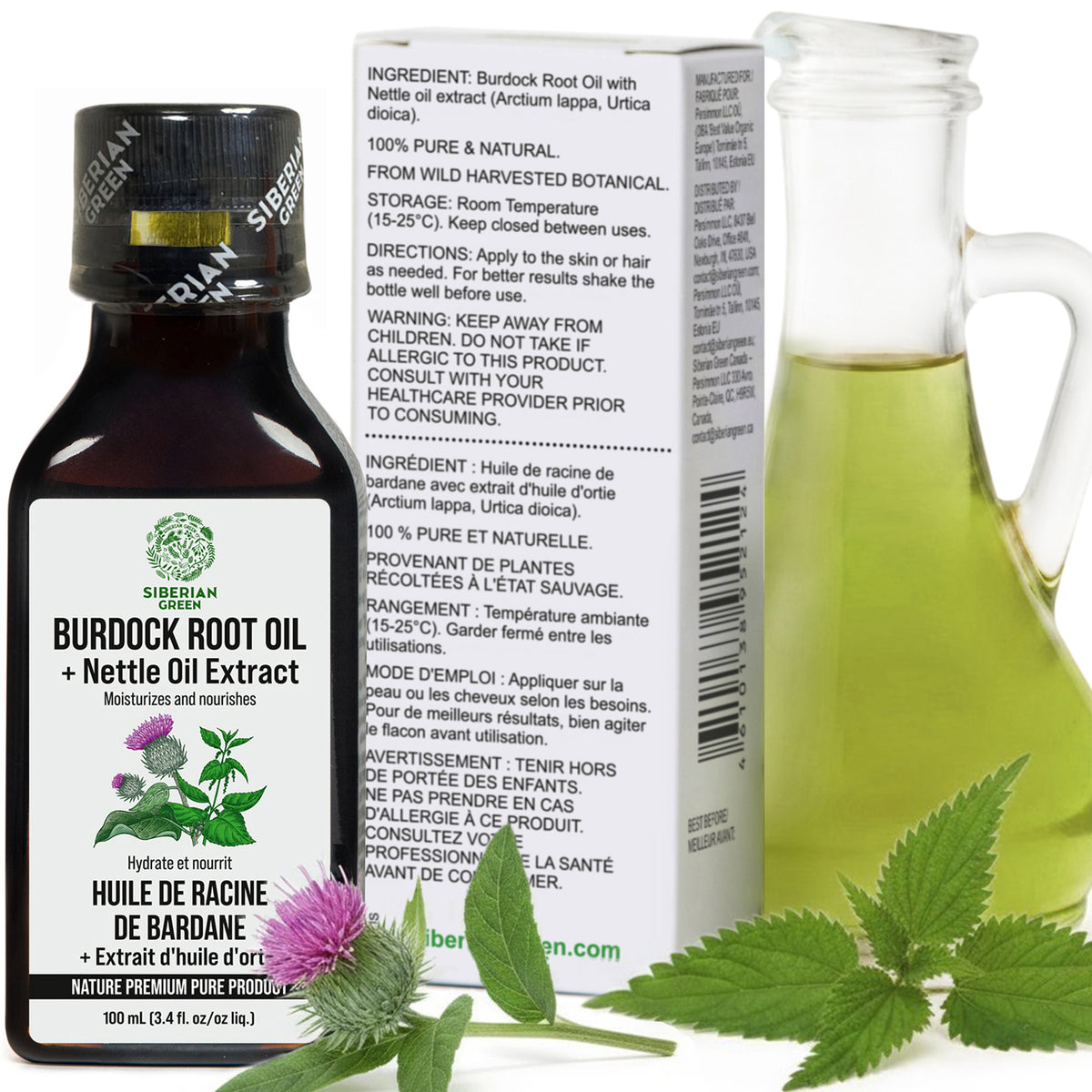 Burdock Oil with Nettle – The Hair Care Solutions available in the UK