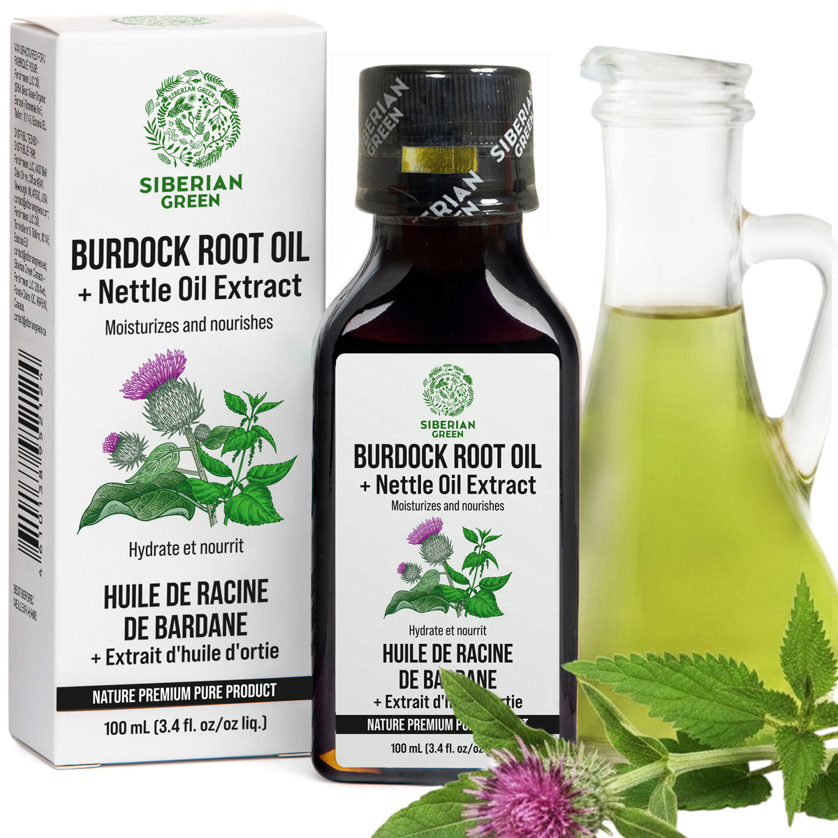 Burdock Oil with Nettle – The Hair Care Solutions available in the UK