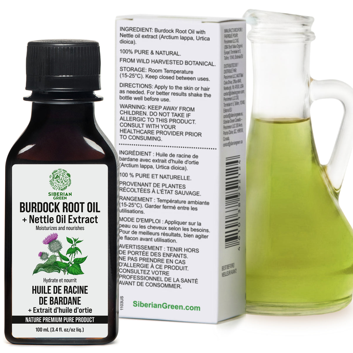 Burdock Oil with Nettle – The Hair Care Solutions available in the UK