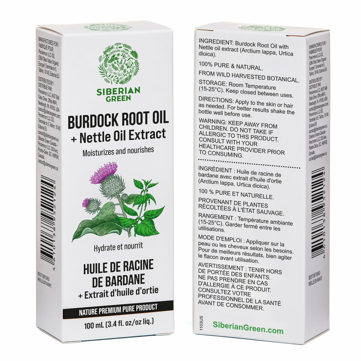 Burdock Oil with Nettle – The Hair Care Solutions available in the UK
