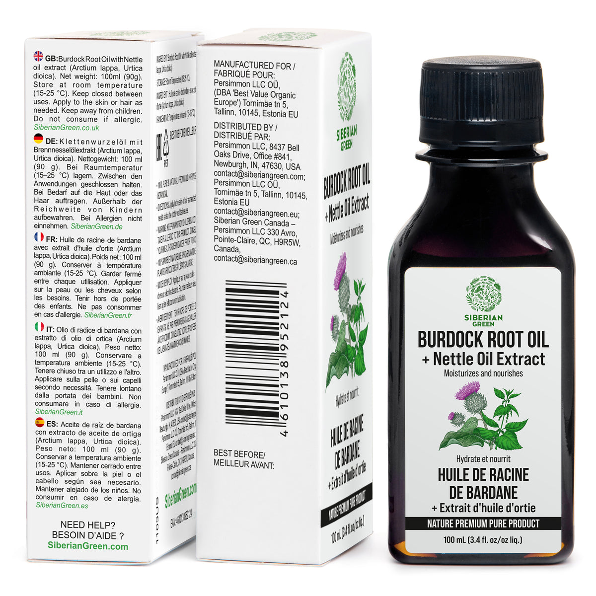 Burdock Oil with Nettle – The Hair Care Solutions available in the UK