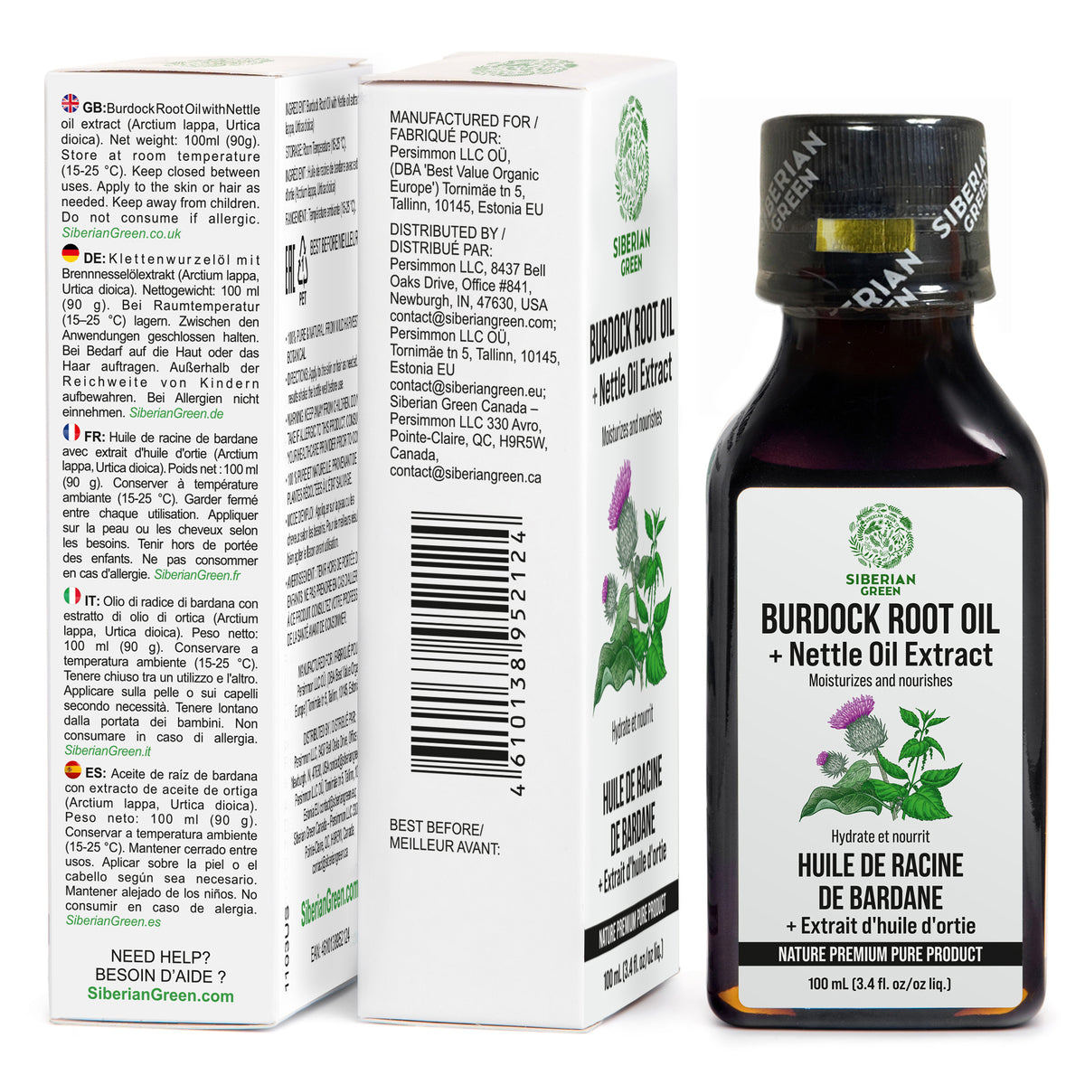 Burdock Oil with Nettle – The Hair Care Solutions available in the UK