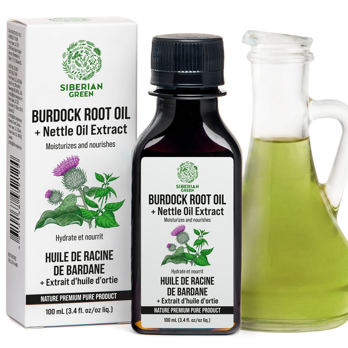 Burdock Oil with Nettle – The Hair Care Solutions available in the UK