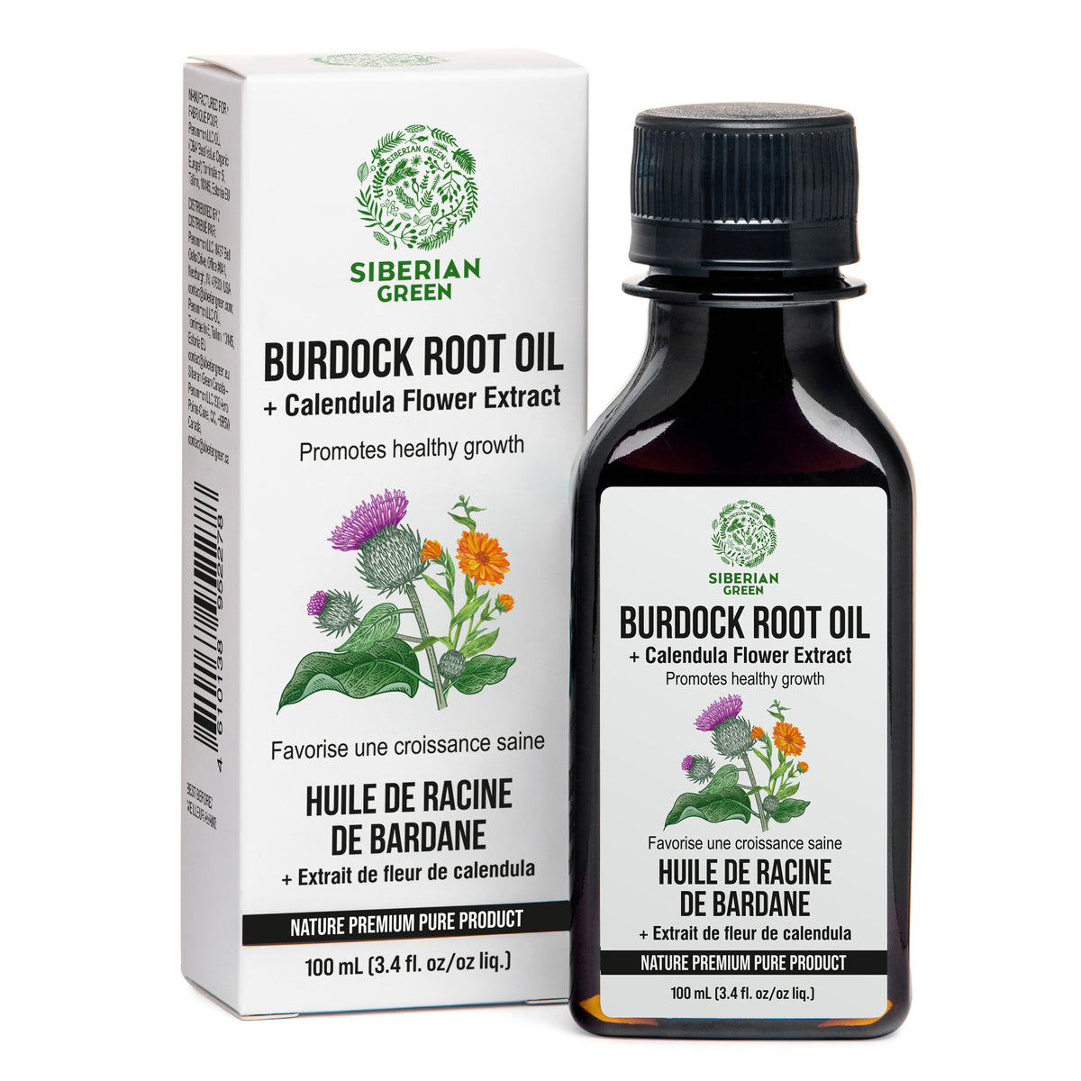 Burdock Oil with Calendula - The Best Hair Treatment in Great Britain