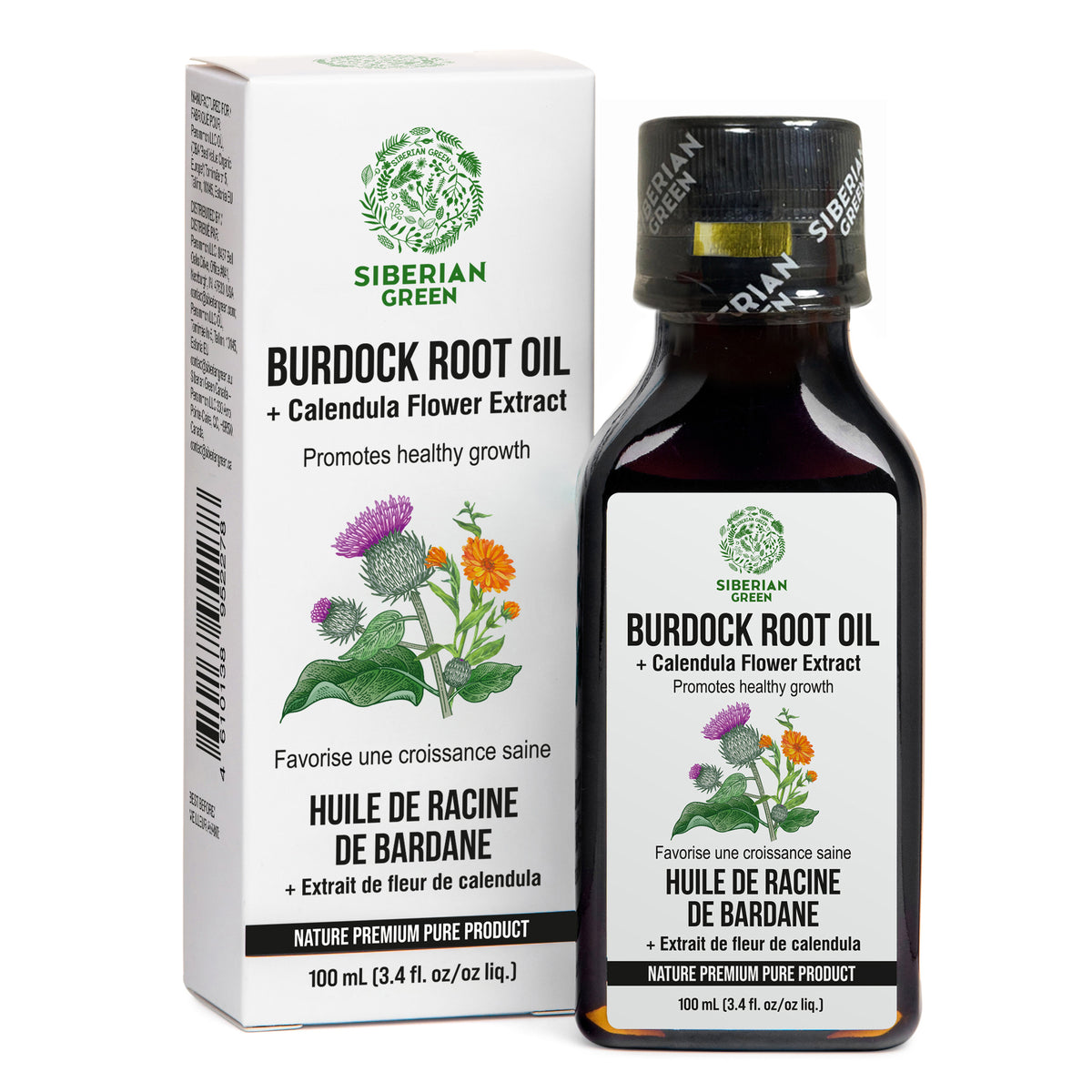 Burdock Oil with Calendula - The Best Hair Treatment in Great Britain