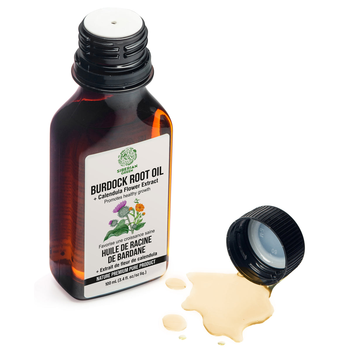 Burdock Oil with Calendula - The Best Hair Treatment in Great Britain