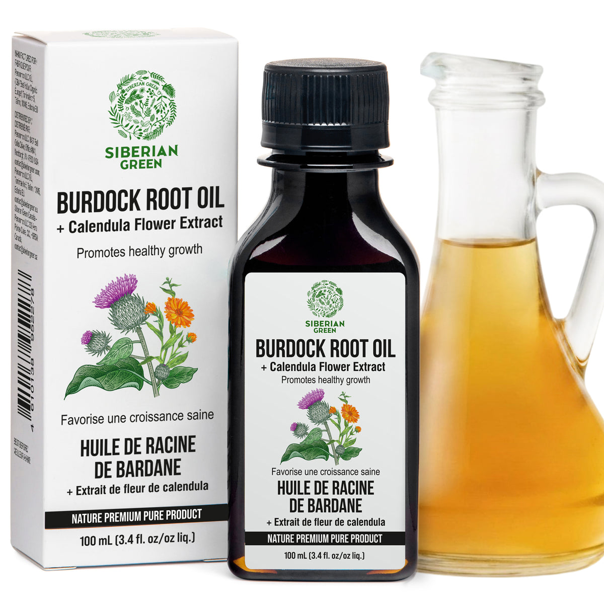Burdock Oil with Calendula - The Best Hair Treatment in Great Britain
