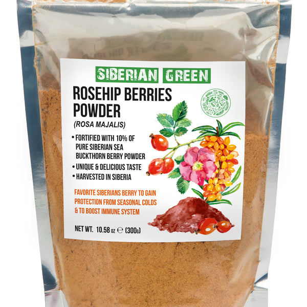Ground Siberian Hawthorn Flour 300g (10.58 oz) Hawthorn