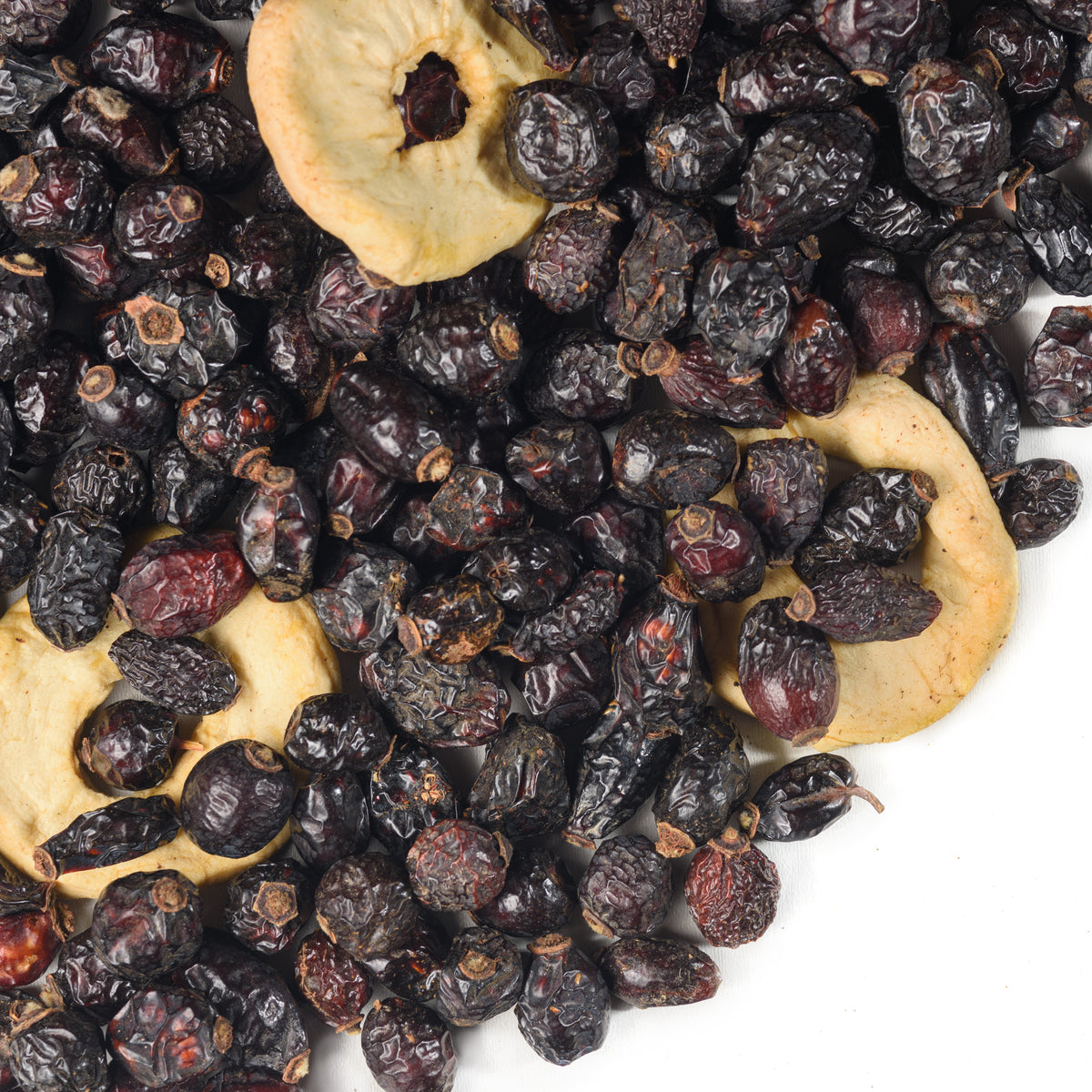 Siberian Dried Rose Hips with Apple Slices – 1kg Herbal Tea Blend