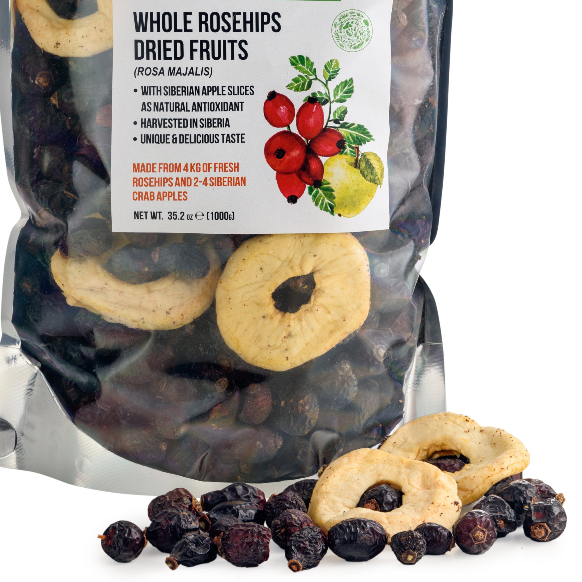 Rose Hips with Apple Slices 
