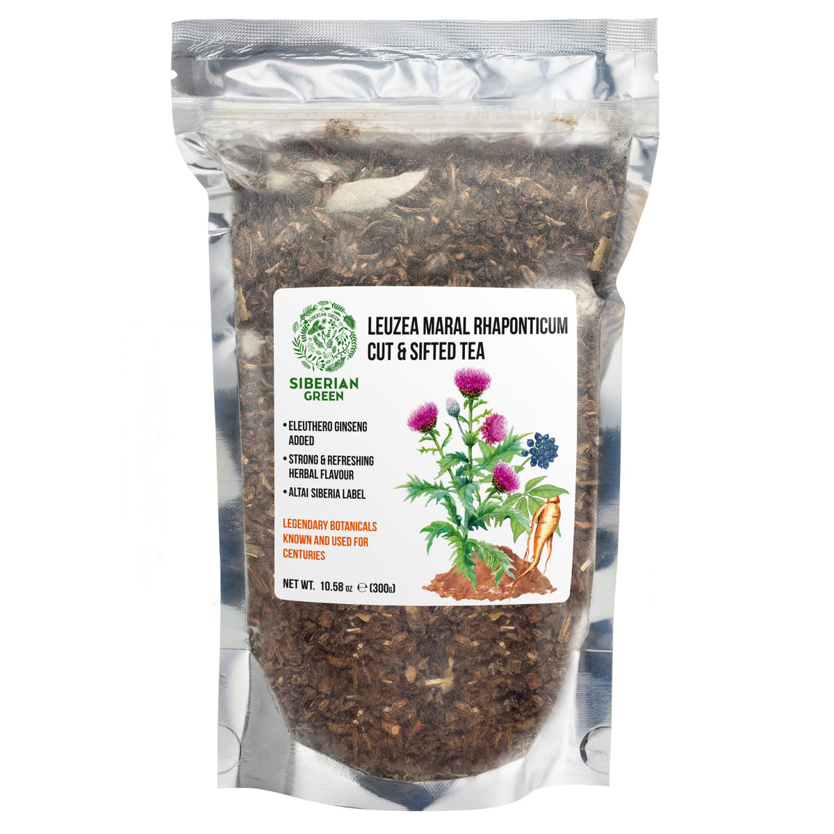 Maral Root Powder with 10% Siberian Ginseng – 300g