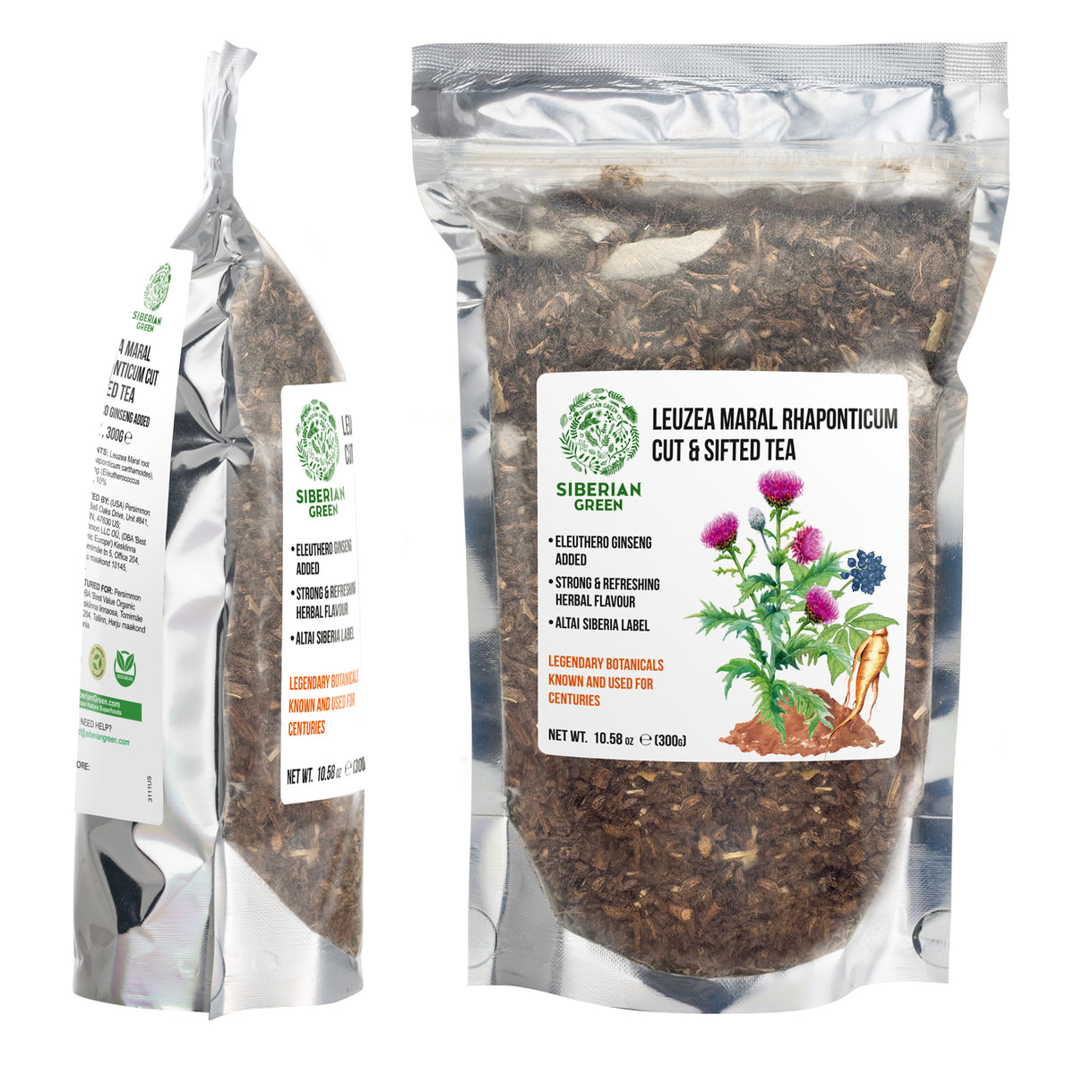 Maral Root Powder with 10% Siberian Ginseng – 300g