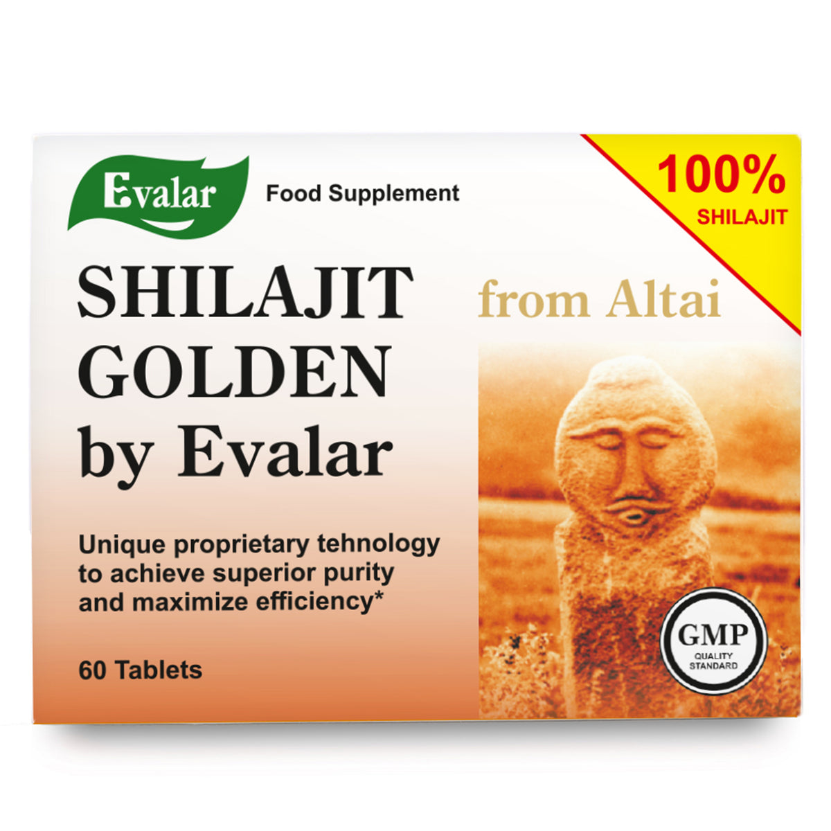 Evalar Shilajit Gold (Mumijo Resin) – 60 Capsules