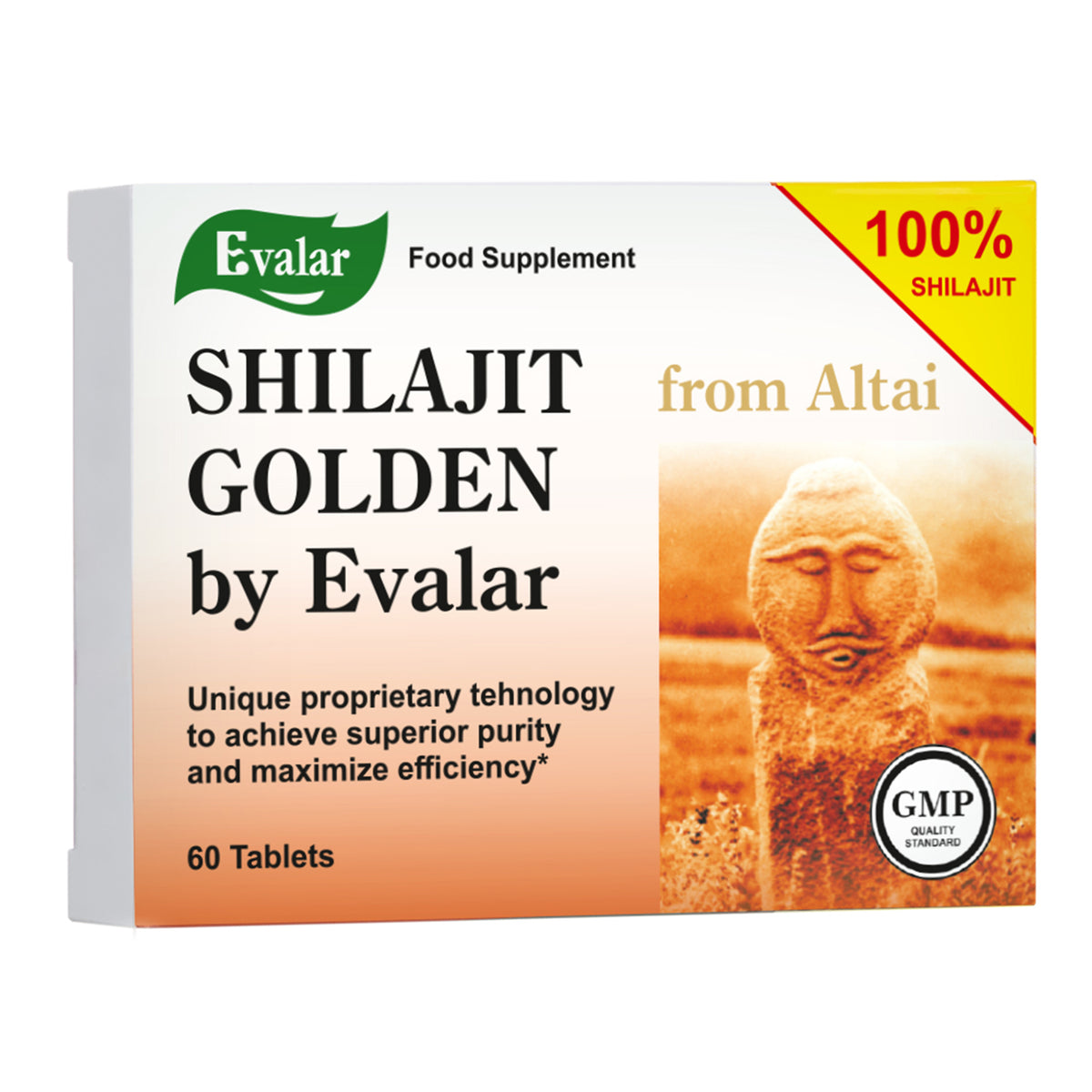 Evalar Shilajit Gold (Mumijo Resin) – 60 Capsules