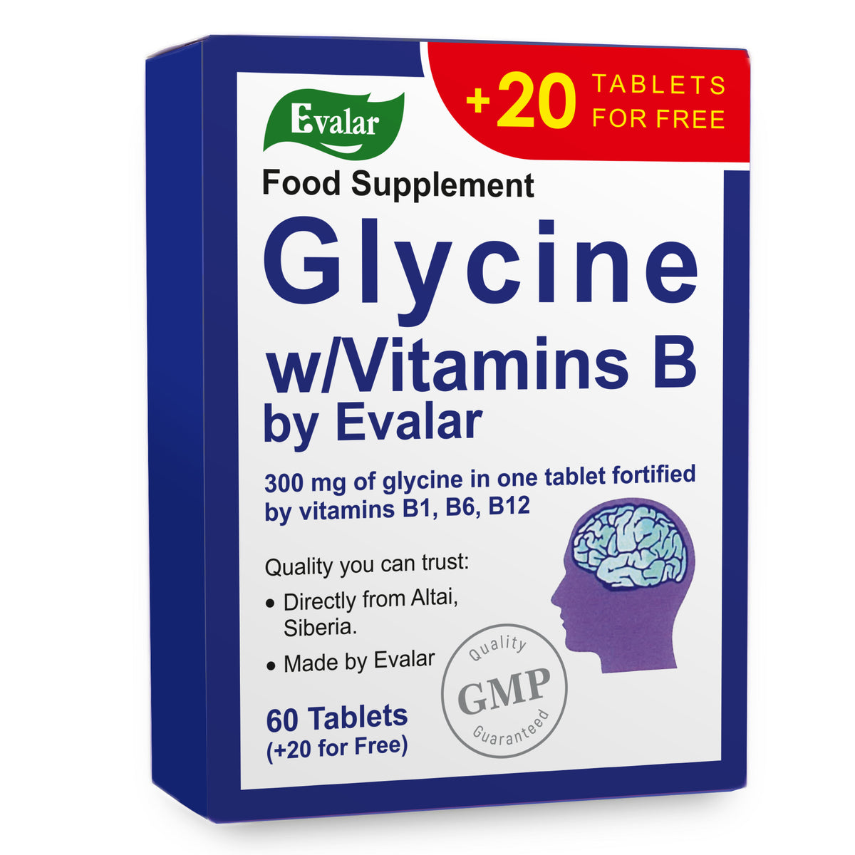 Glycine Forte Evalar 60 Tabs