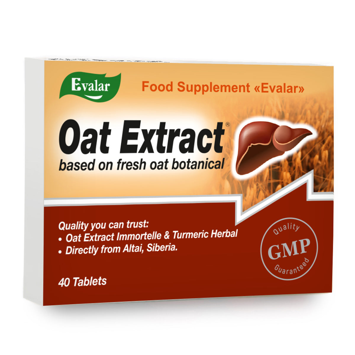 Oat Extract with Herbs by Evalar Ovesol 40 Tabs