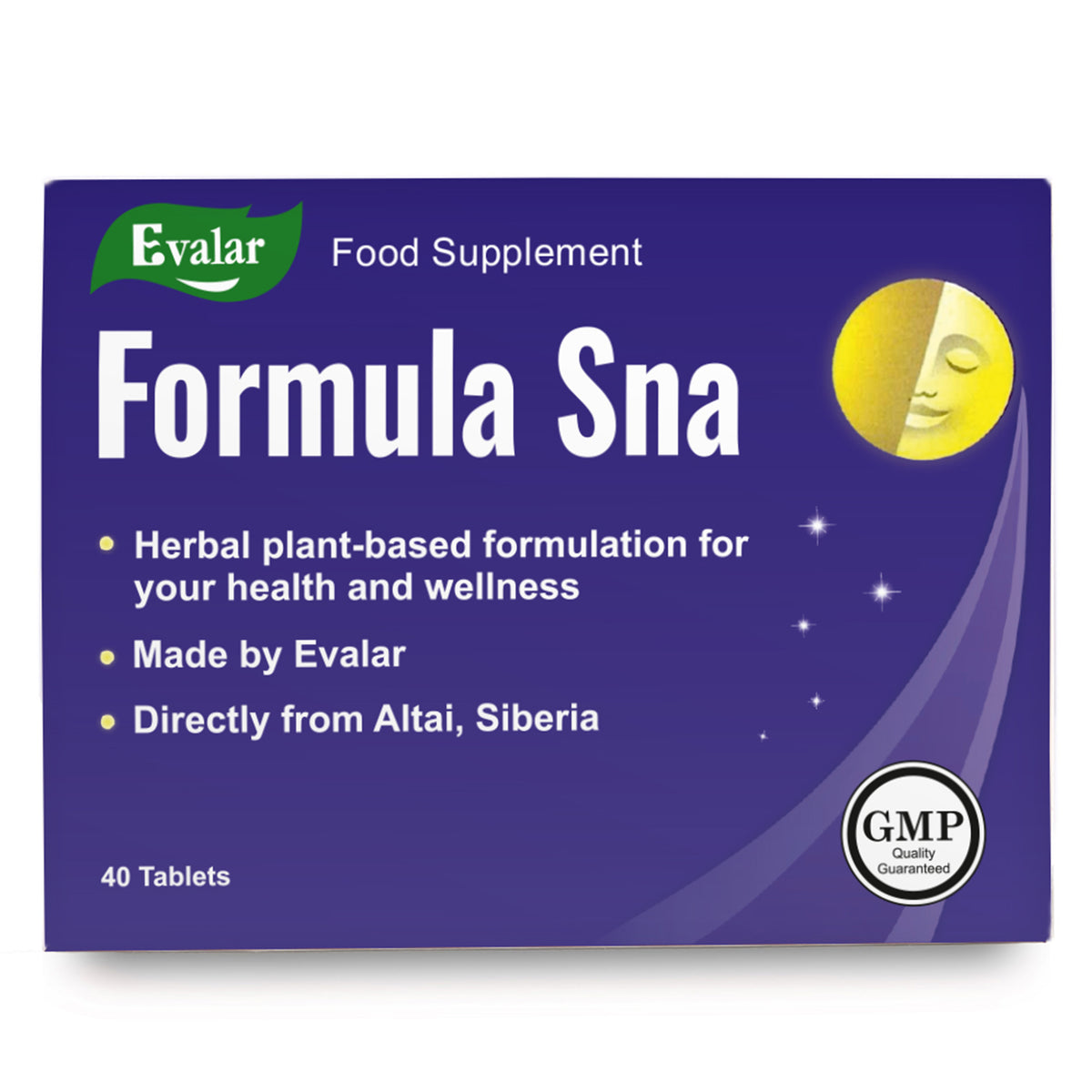 Evalar Formula 40 Vitamins | Siberian Herbal Supplement – 40 Tablets
