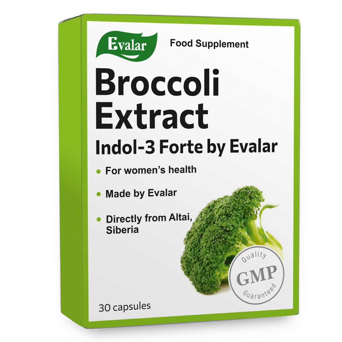 Evalar Broccoli Indol-3 Extract Herb by Evalar 30 Caps
