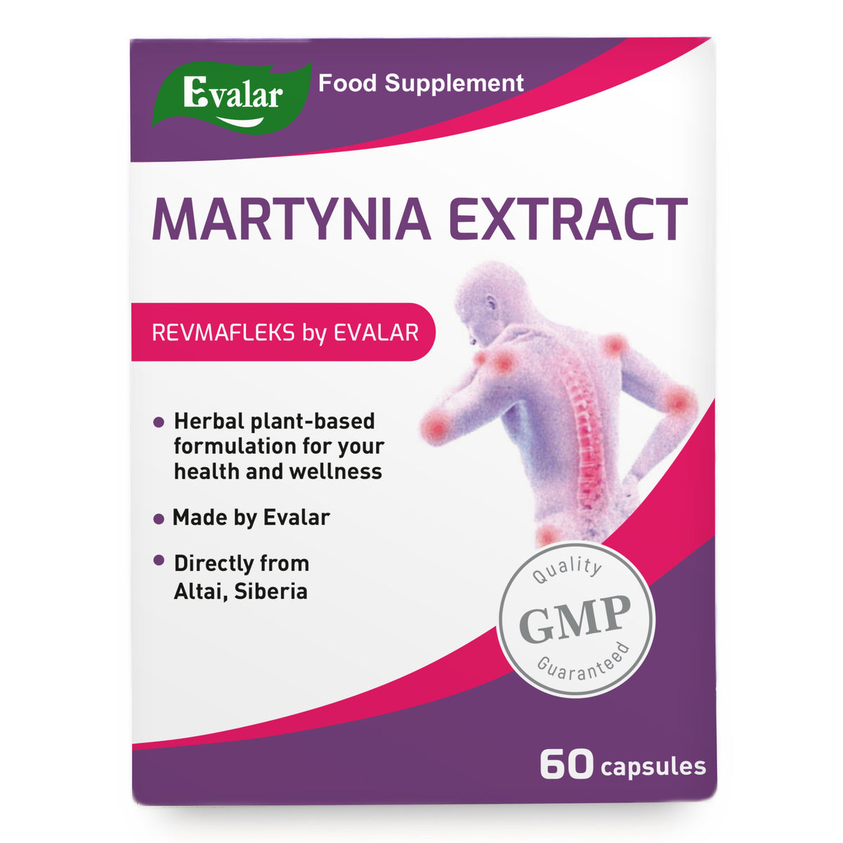 Evalar Martynia Extract Devil's Claw Herb by Evalar 60 Caps
