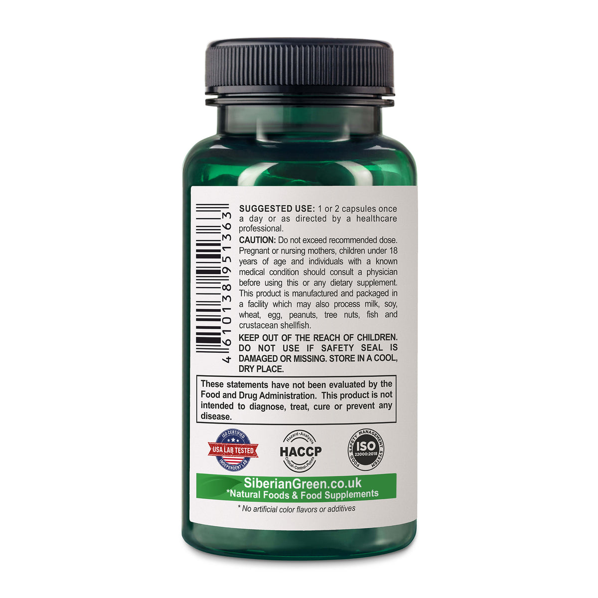 Golden Mountains Shilajit Vegan Capsules – 500mg | 90 Count