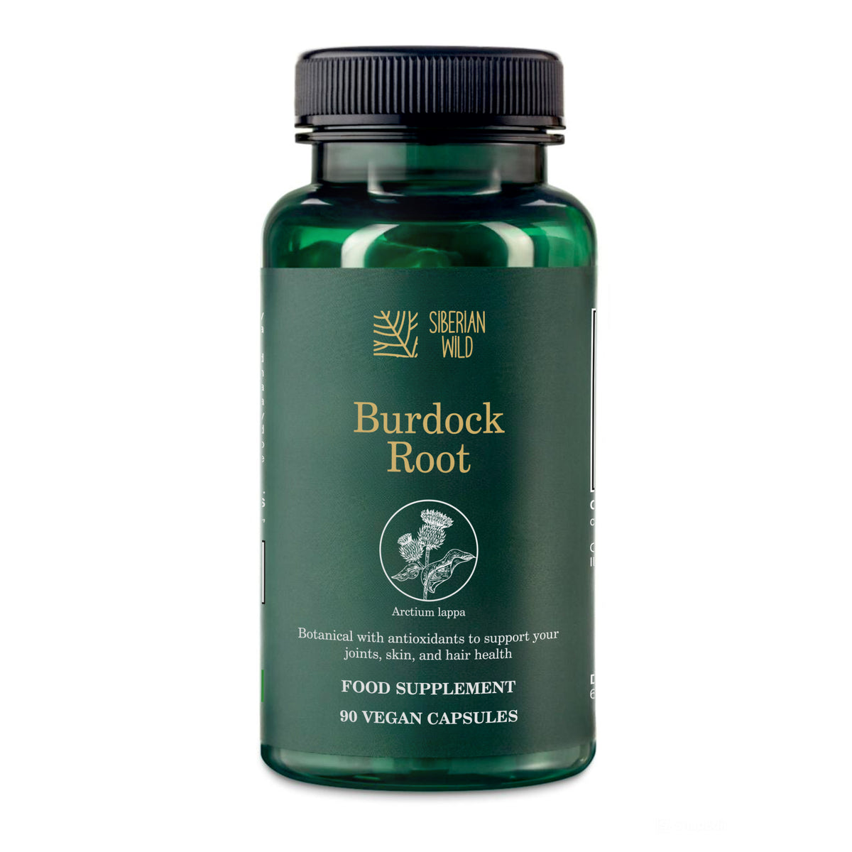 Siberian Wild Burdock Root Capsules – 1200mg