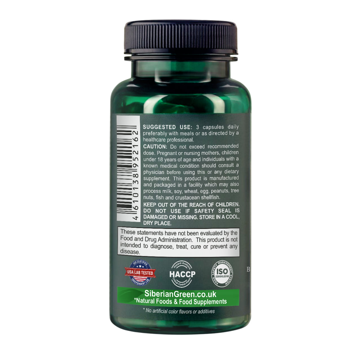Siberian Wild Burdock Root Capsules – 1200mg