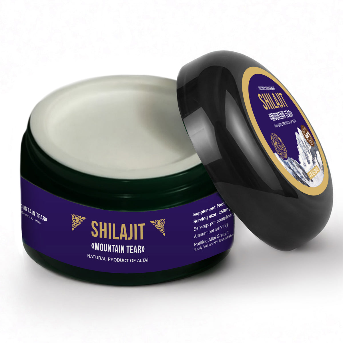 Siberian Green Shilajit Cream Resin Balm – 120g