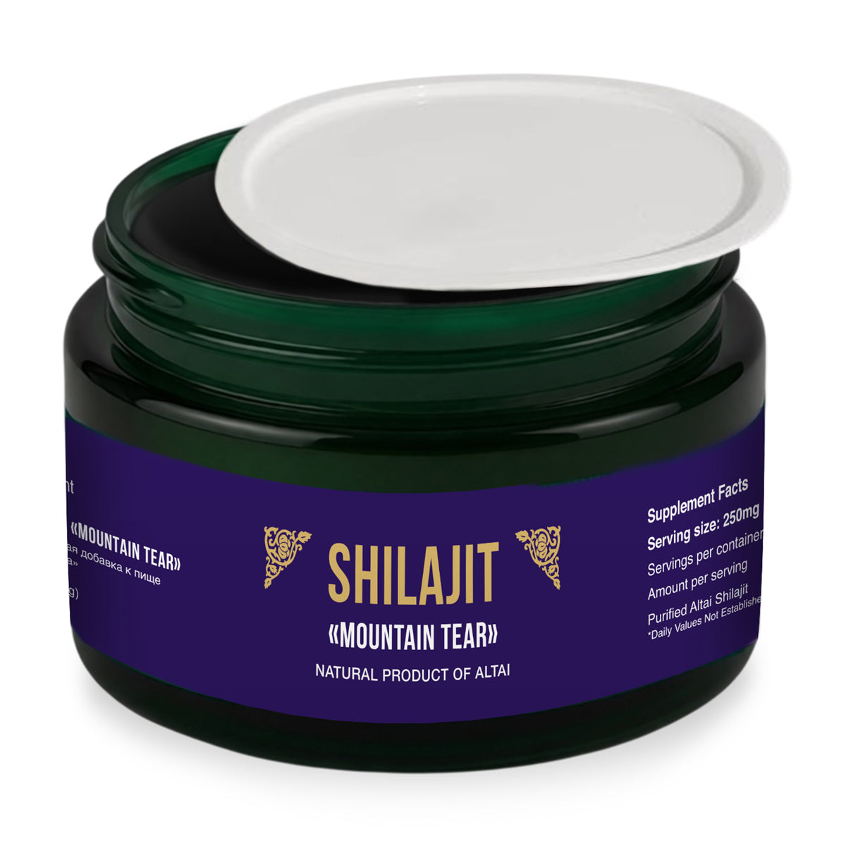 Siberian Green Shilajit Cream Resin Balm – 120g