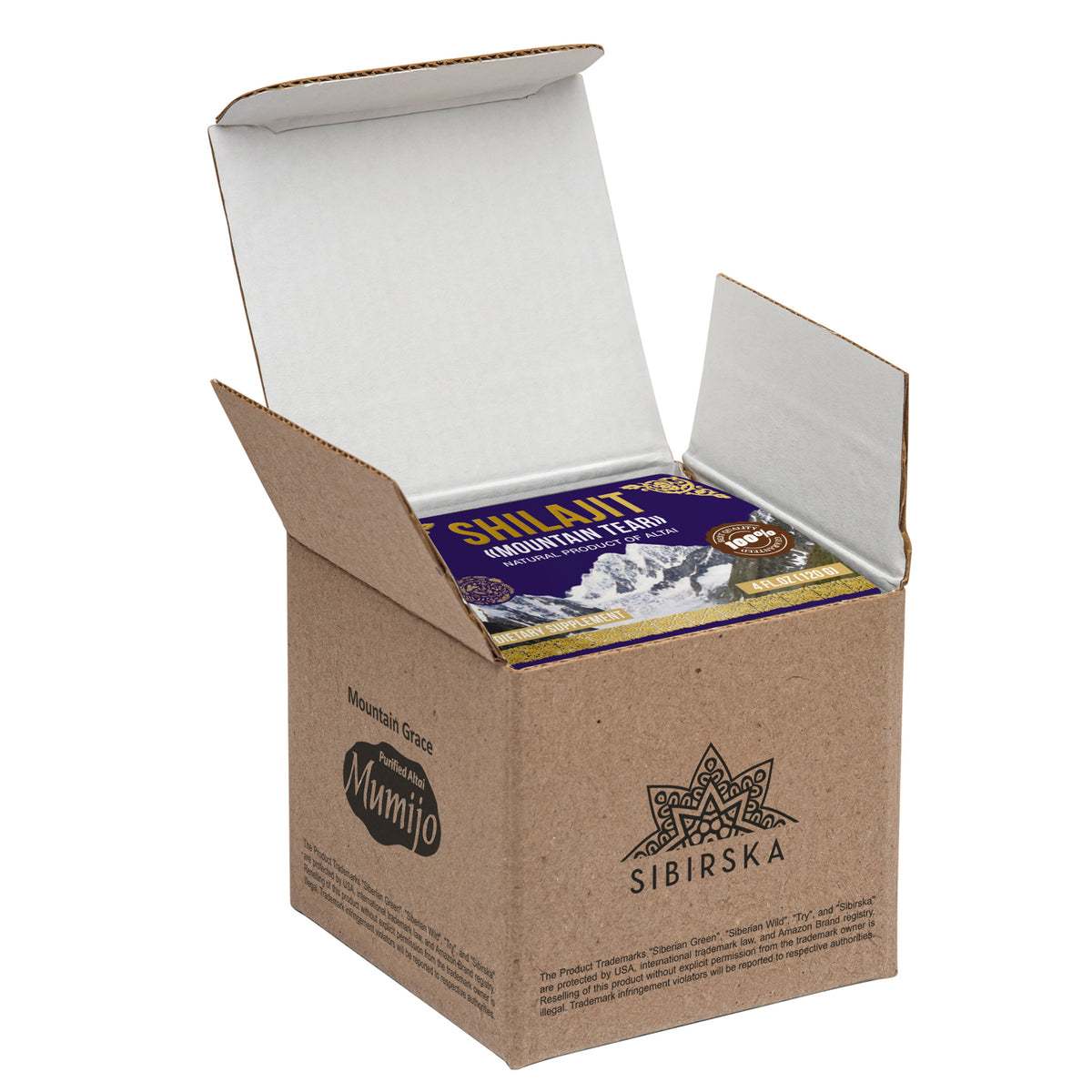 Siberian Green Shilajit Cream Resin Balm – 120g
