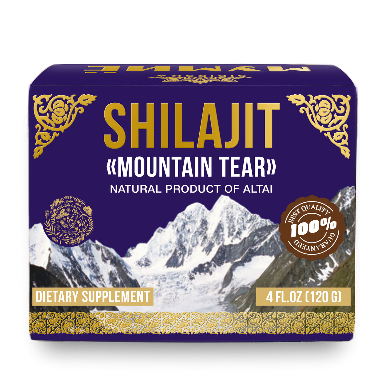 Siberian Green Shilajit Cream Resin Balm – 120g