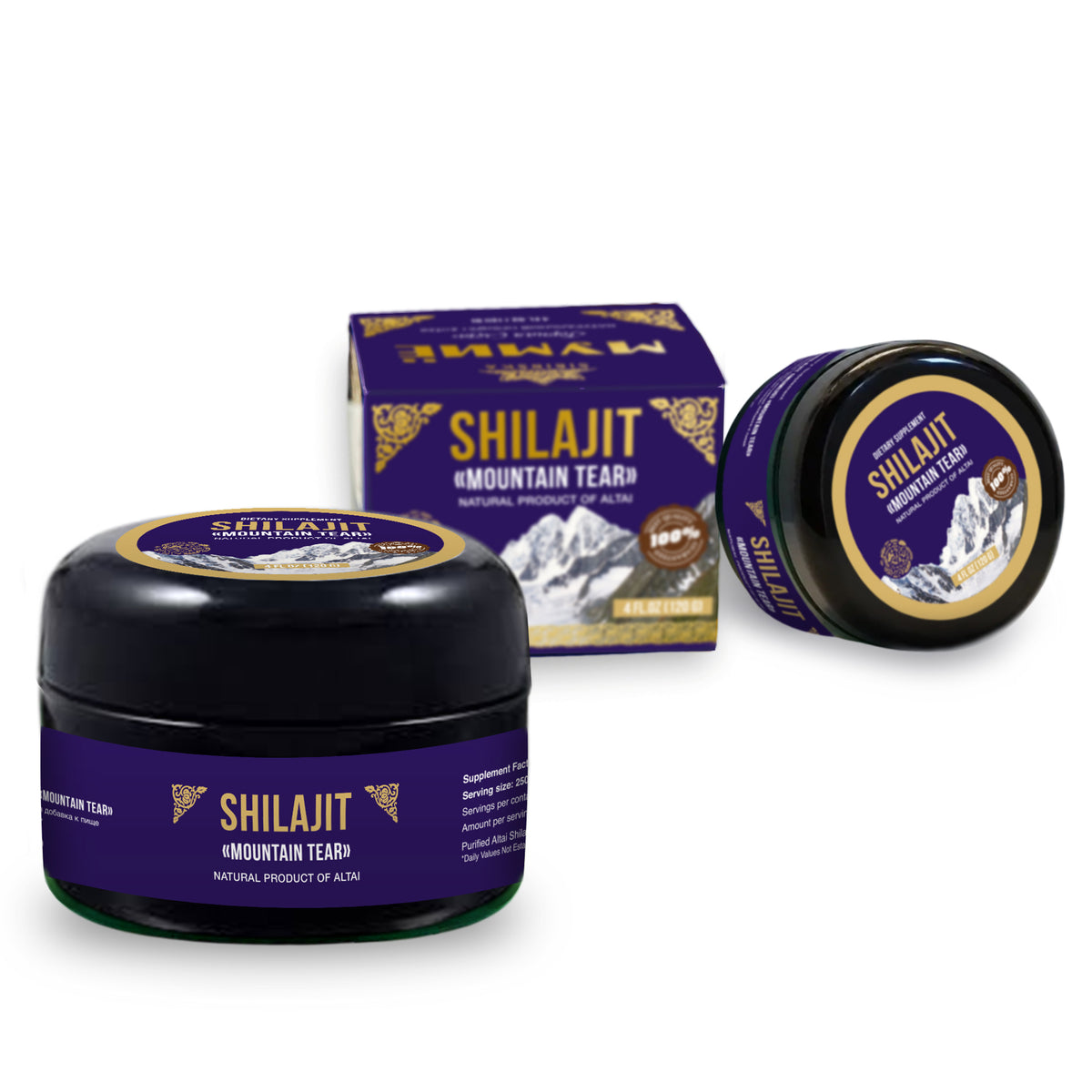 Siberian Green Shilajit Cream Resin Balm – 120g