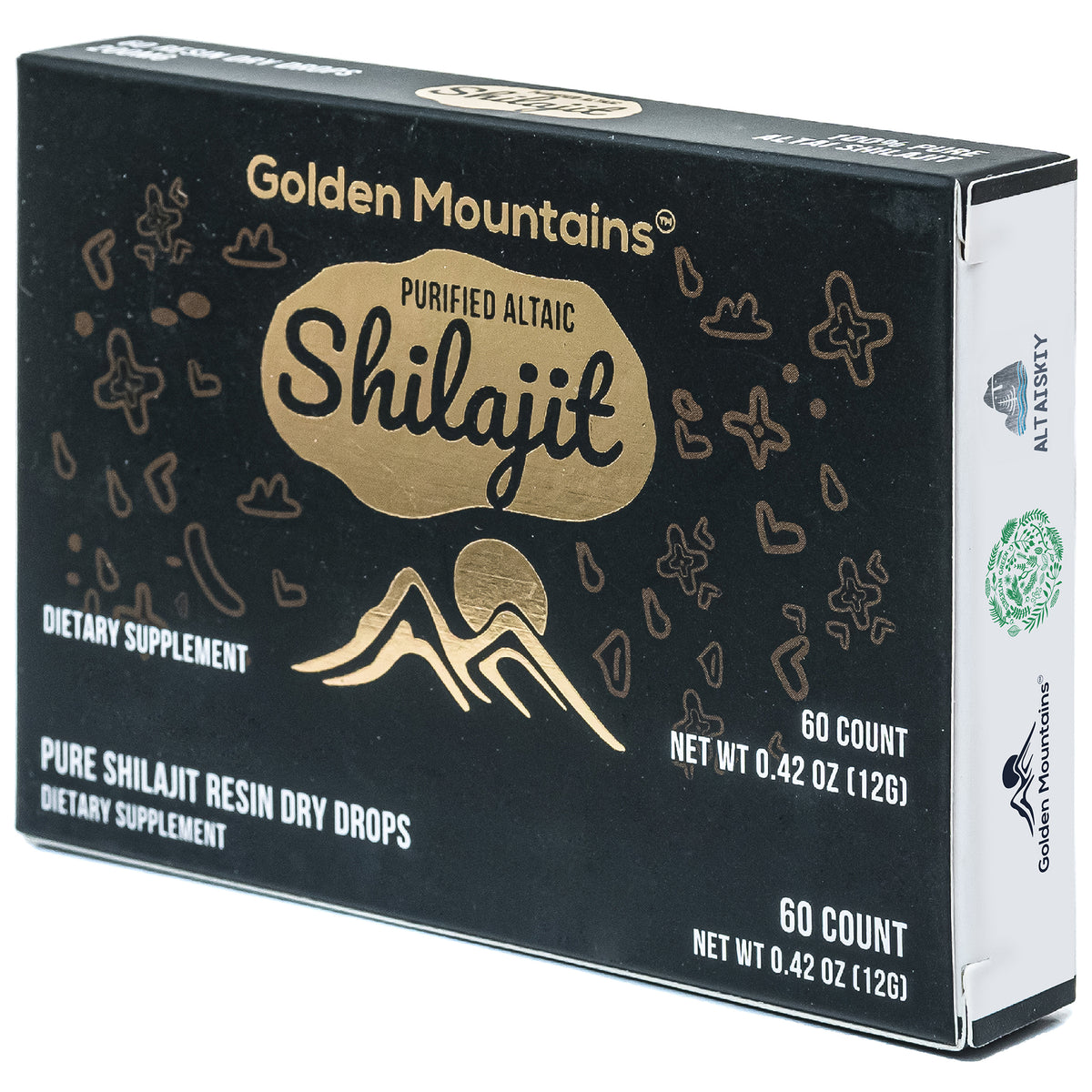Siberian Green Shilajit Dry Drops – 60 x 200mg