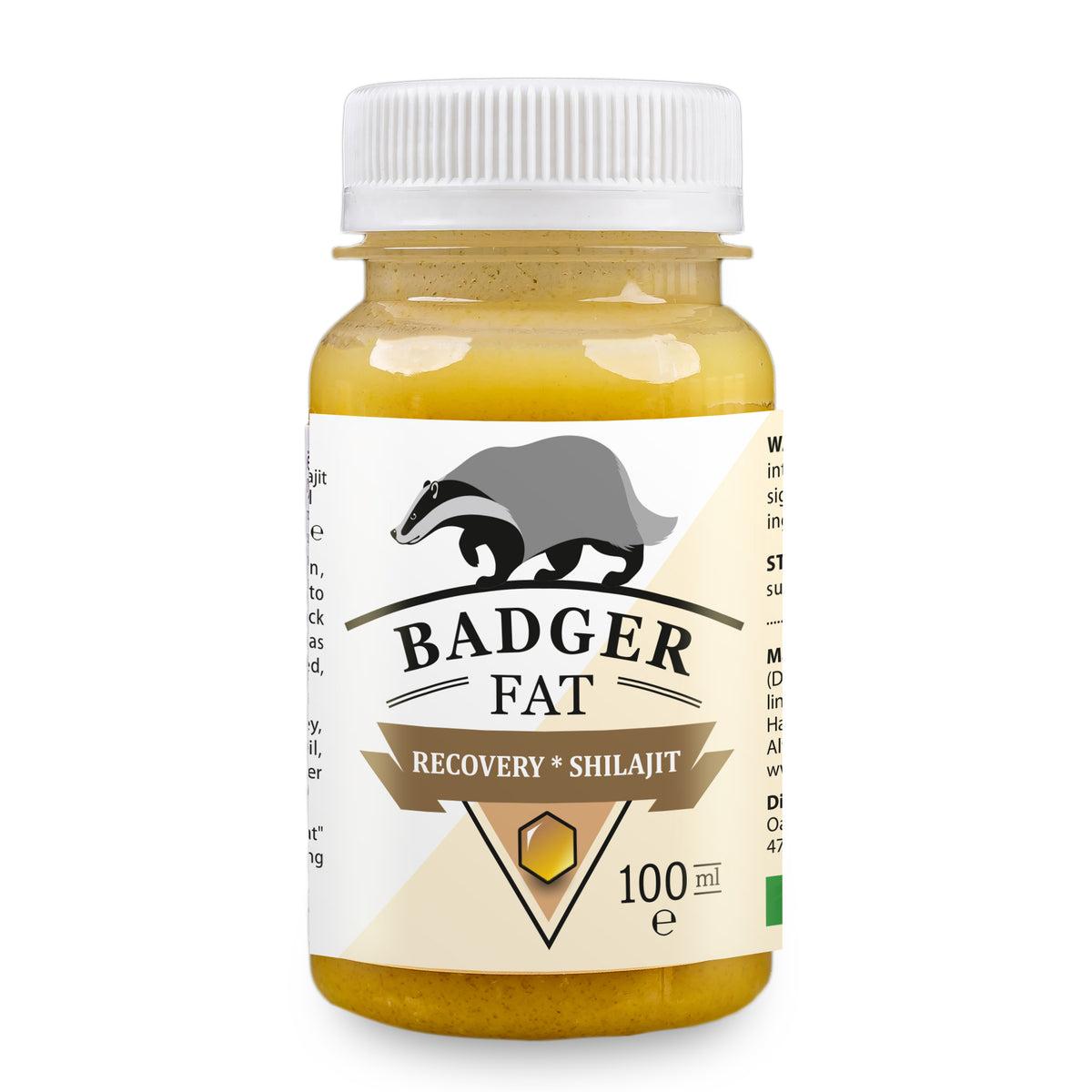 Badger Fat Cream-Gel with Altai Shilajit & Siberian Pine Oil – 100ml