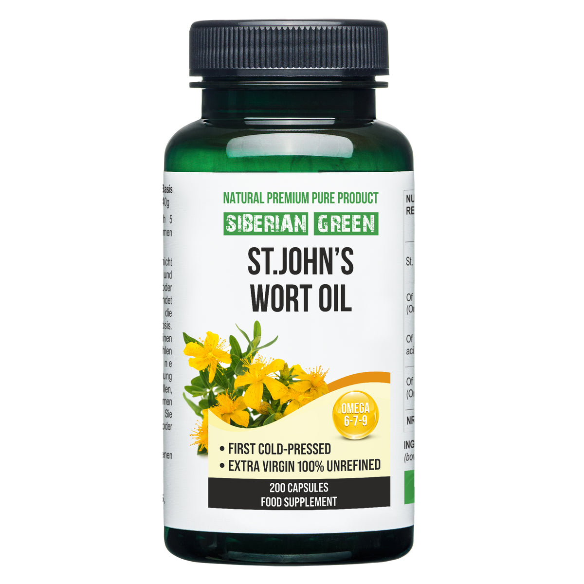 St. John’s Wort Oil Capsules 