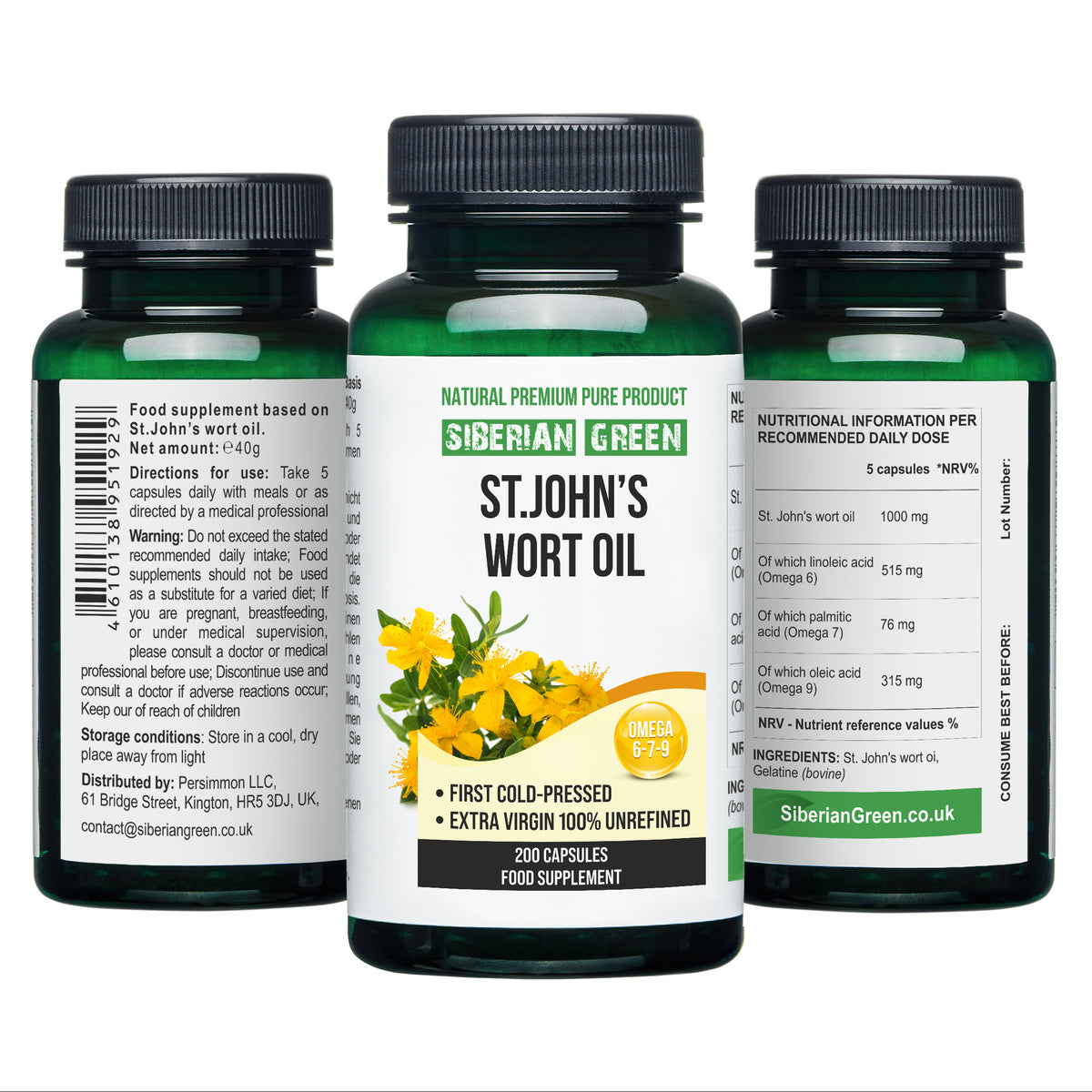 St.John&#39;s Wort Oil Capsules